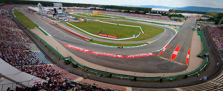 El circuito Hockenheimring uno de los más difíciles de la F1